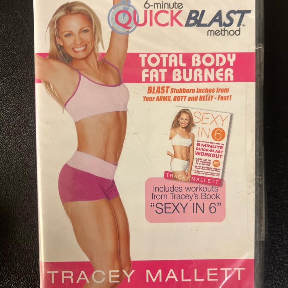 6- Minute Quick Blast Method Total Body Fat Burner (DVD, 2008) New Sealed